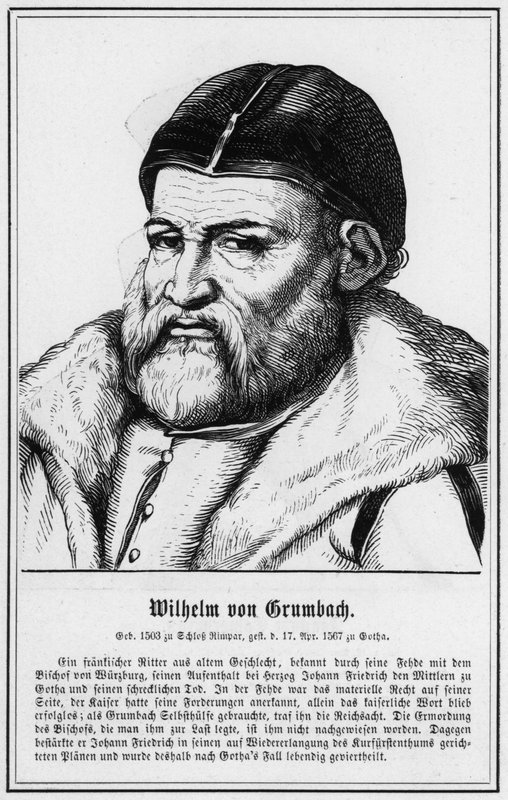 Wilhelm von Grumbach - German School