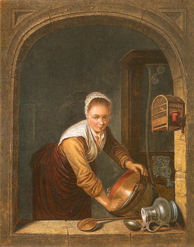 La Ménagère - Gerrit Dou