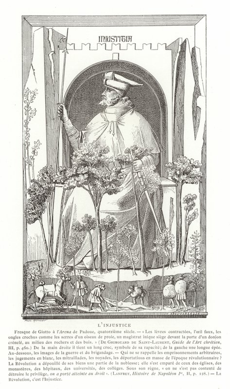 Injustice - Giotto di Bondone