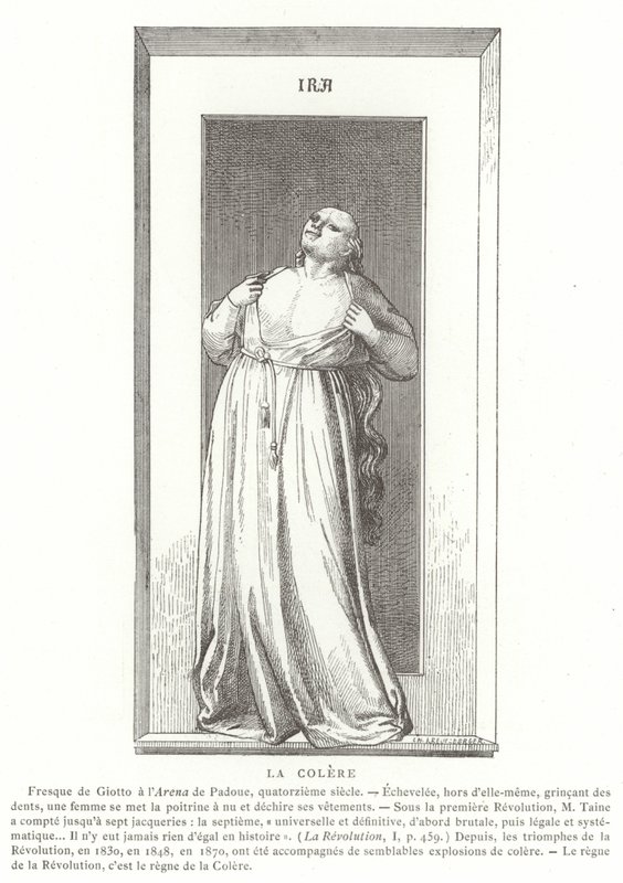 Colère - Giotto di Bondone