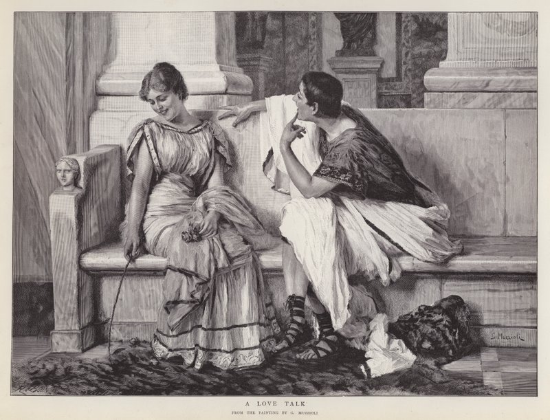 Une conversation amoureuse - Giovanni Muzzioli