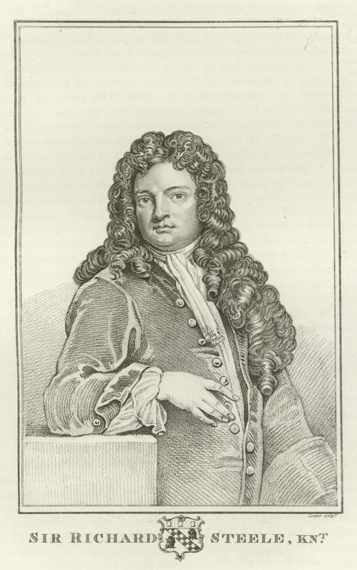Sir Richard Steele, Chevalier - Godfrey Kneller