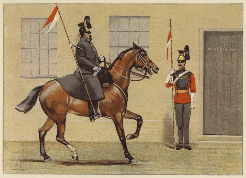 Le 16e (Queens) Lancers - Godfrey Douglas Giles