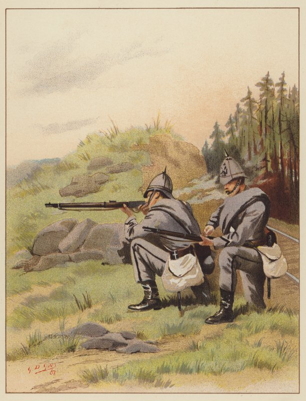 Le 20e Middlesex (Artistes) Volunteers - Godfrey Douglas Giles
