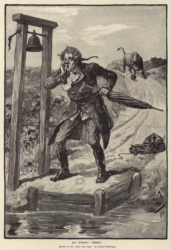 Hi! Ferry! Ferry! - Gordon Frederick (after) Browne