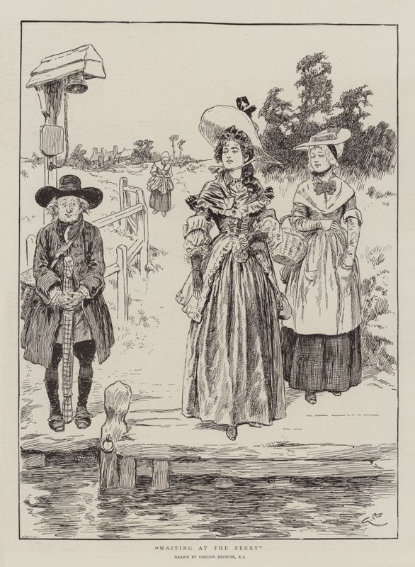 Attendre au Ferry - Gordon Frederick Browne