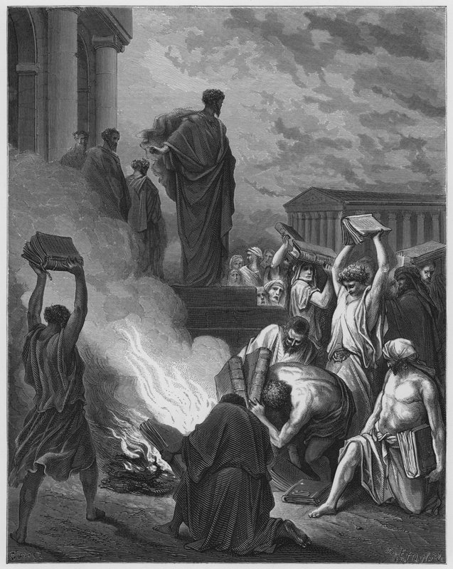 Saint Paul à Éphèse - Gustave Dore