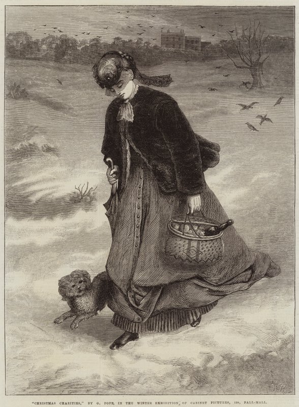 Charités de Noël - Gustave Pope