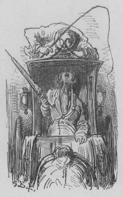 Le cab - Gustave after Dore