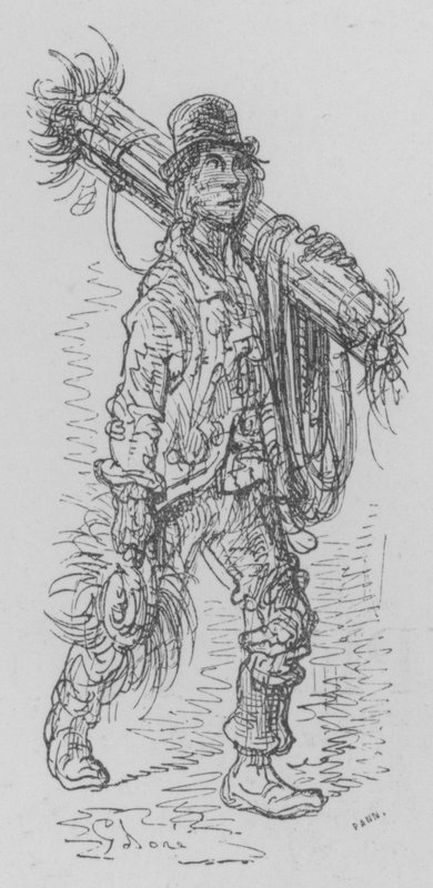 Le ramoneur - Gustave after Dore