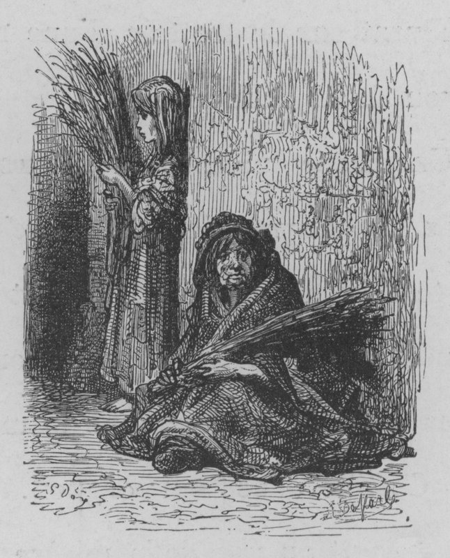 Marchandes de lavande - Gustave after Dore