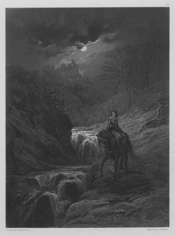 La Balade au Clair de Lune - Gustave after Dore