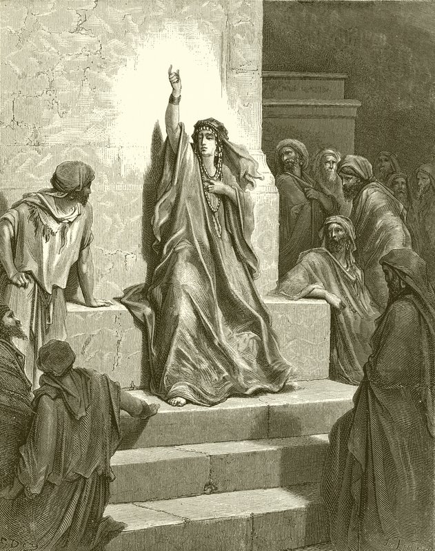Déborah (gravure) - Gustave Dore