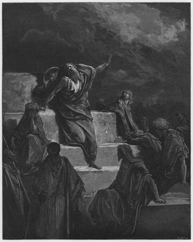Bible de Gustave Doré : Jérémie (gravure) - Gustave Dore