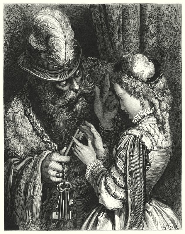 La Barbe-Bleue - Gustave Dore