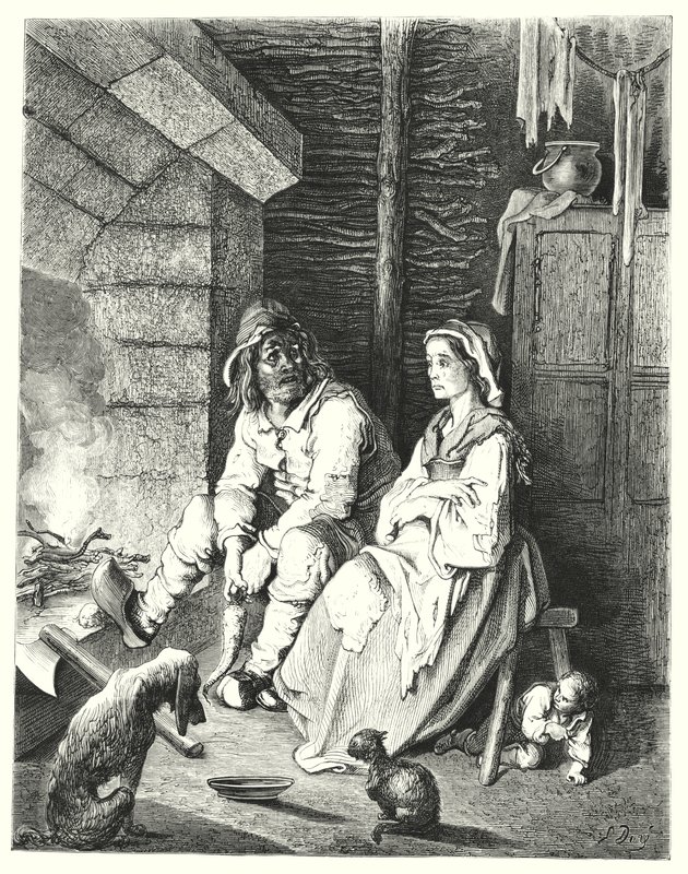 Le Petit Poucet - Gustave Dore