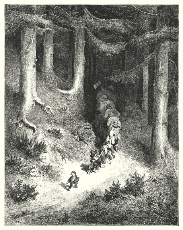 Le Petit Poucet - Gustave Dore