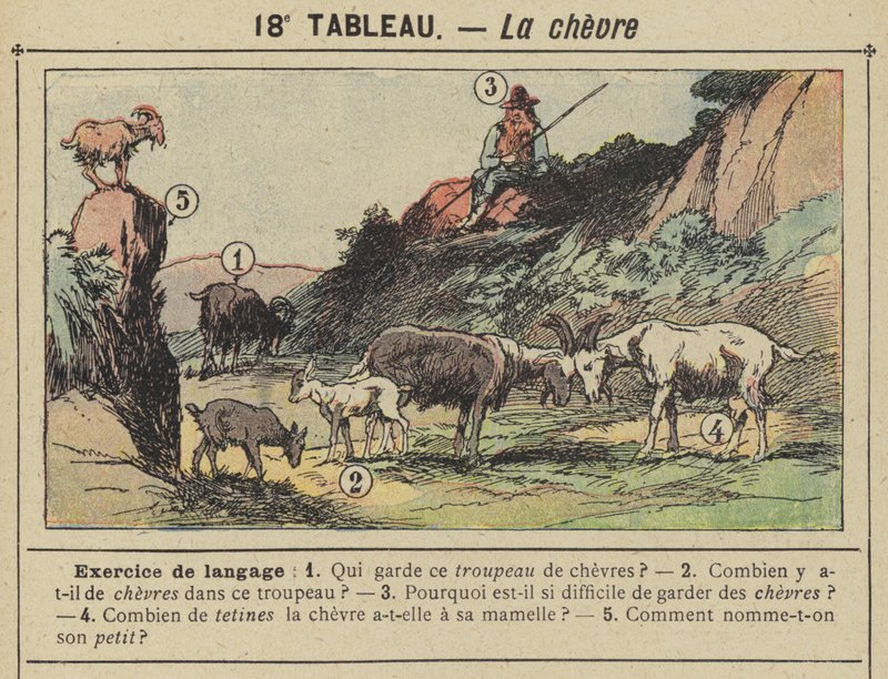 La chèvre - Gustave Fraipont