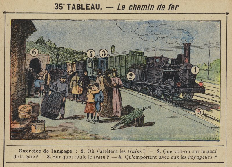 Le chemin de fer - Gustave Fraipont