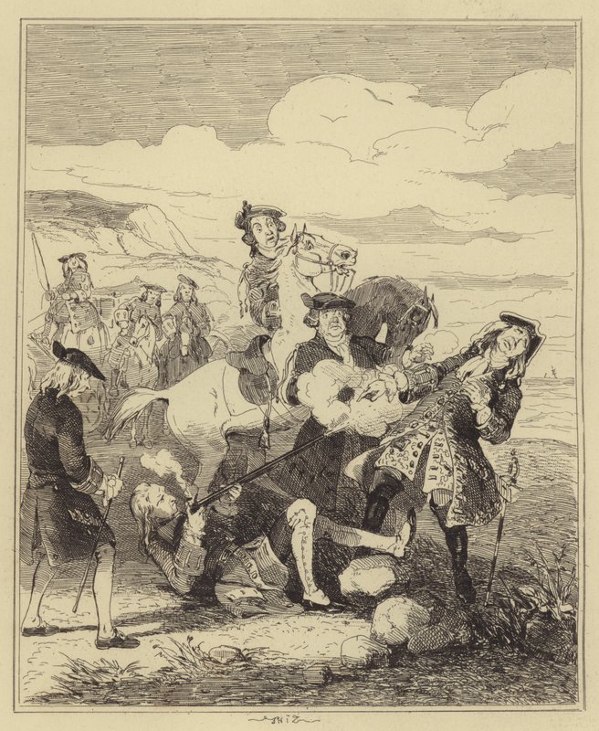 Campbell tirant sur le comte d