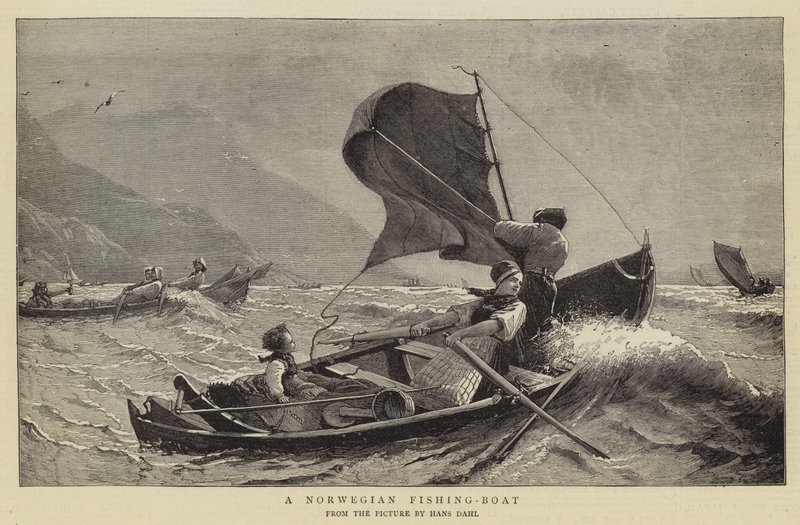 Un bateau de pêche norvégien - Hans Dahl