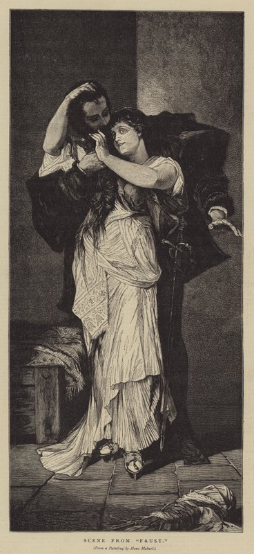 Scène de Faust - Hans Makart