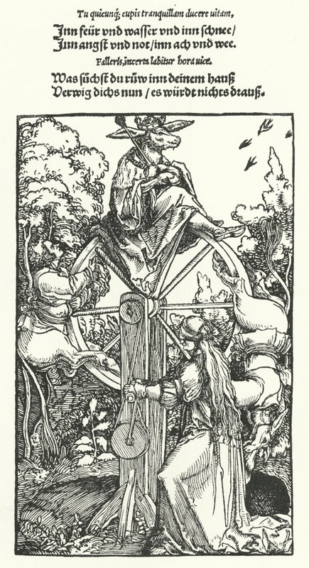 La Roue de la Fortune - Hans (after) Burgkmair