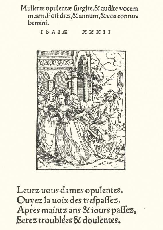 La Reine (gravure) - Hans (after) Holbein the Younger