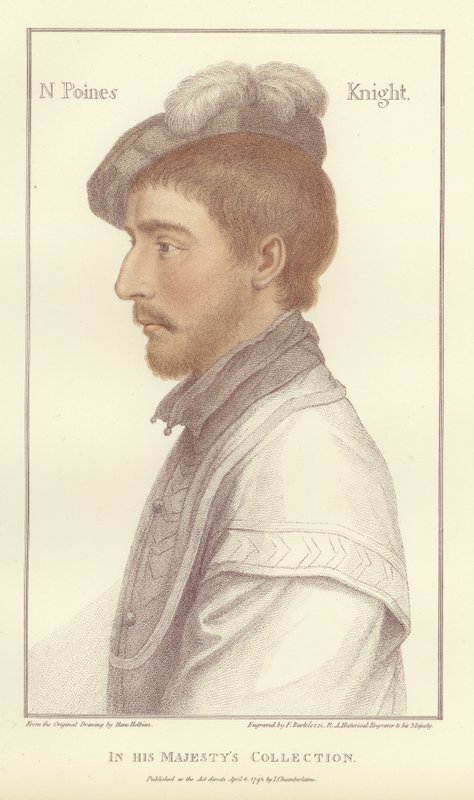 Sir Nicholas Poins - Hans Holbein der Jüngere