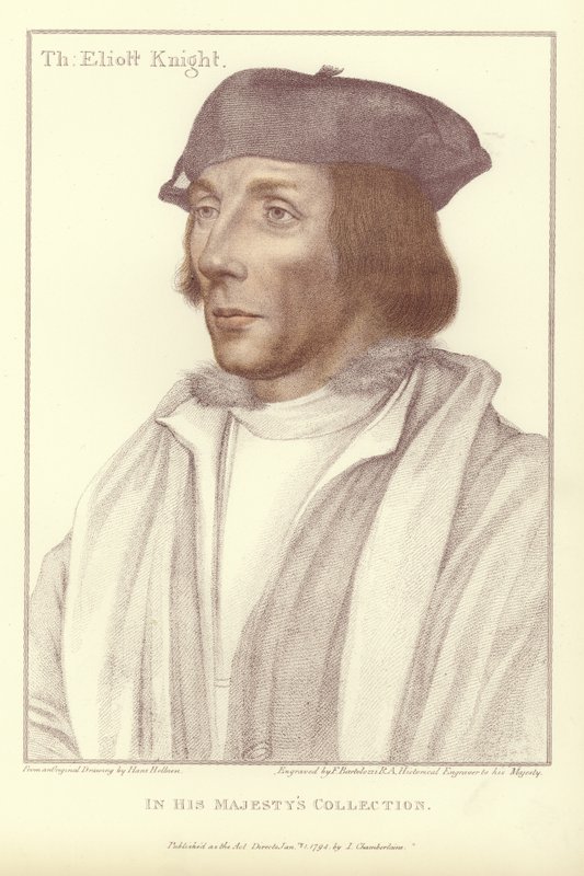 Sir Thomas Elyot - Hans Holbein der Jüngere