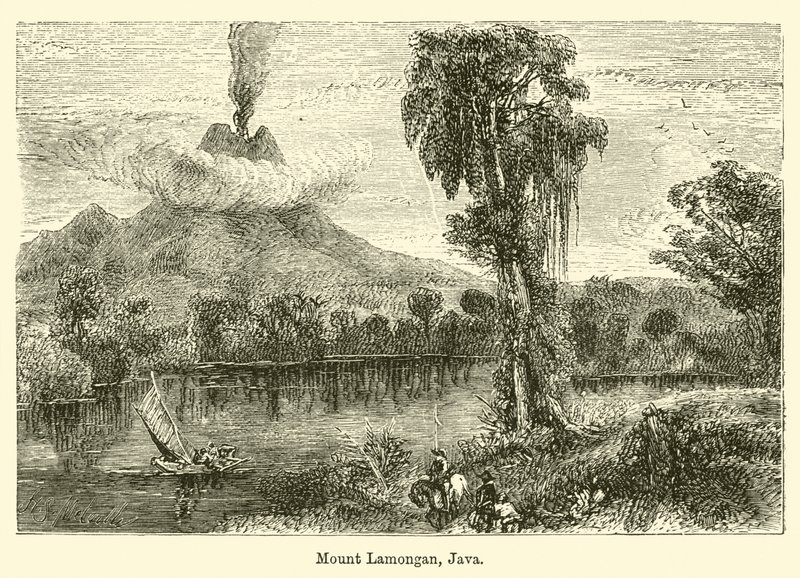 Mont Lamongan, Java - Harden Sidney Melville