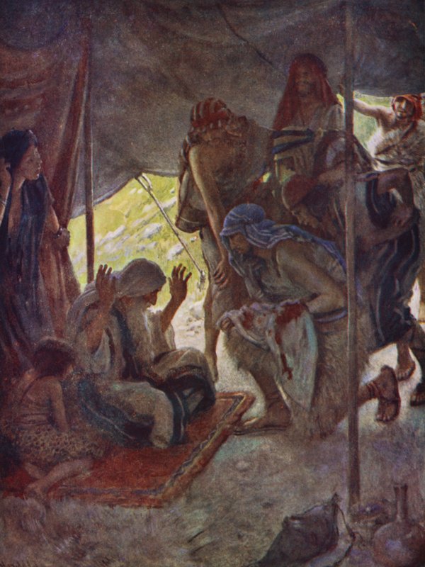 Ancien Testament : La tunique de Joseph - Harold Copping