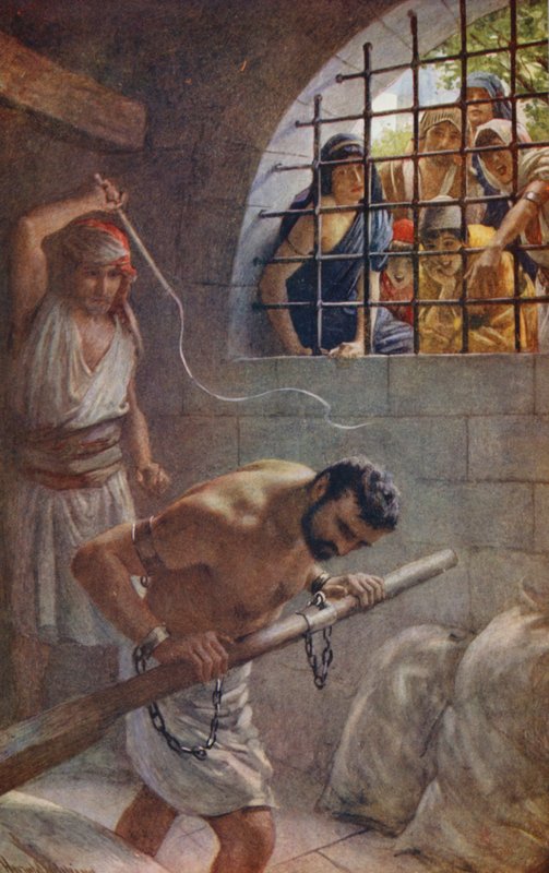 Ancien Testament : Samson - Harold Copping