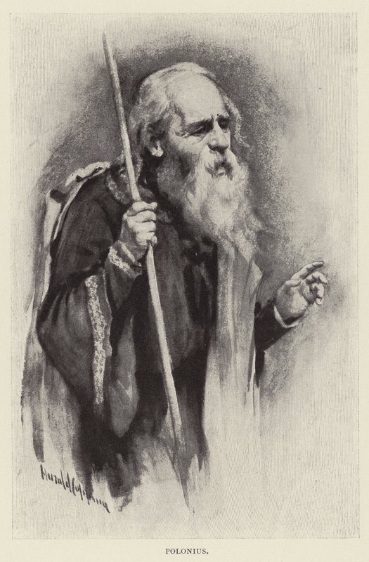 Polonius - Harold Copping