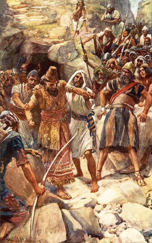 Le sort des rois cananéens - Harold Copping