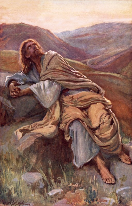 La tentation - Harold Copping