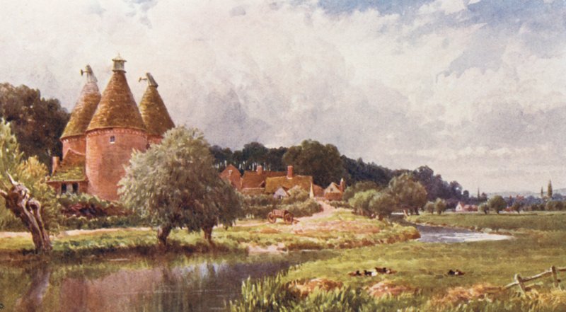 Four à houblon, près de Farnham - Harold Sutton Palmer