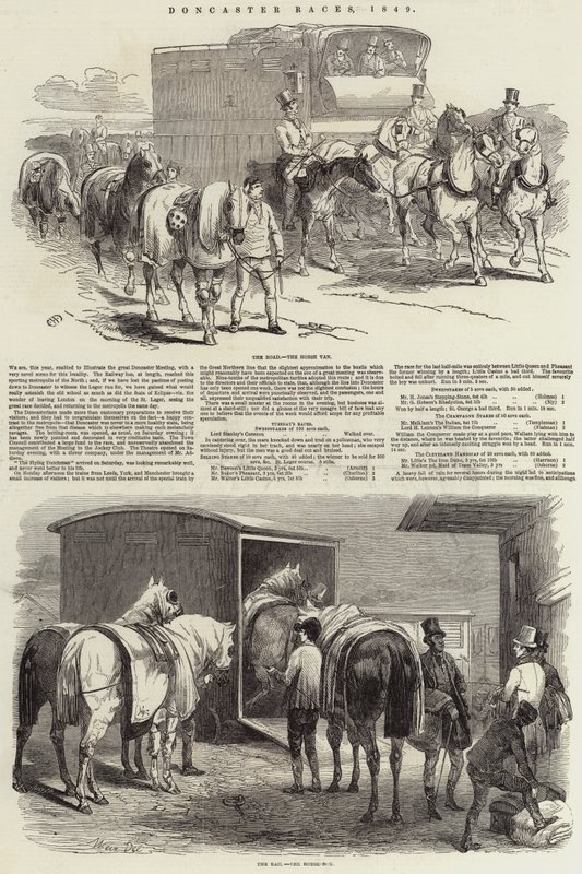 Courses de Doncaster, 1849 - Harrison William Weir