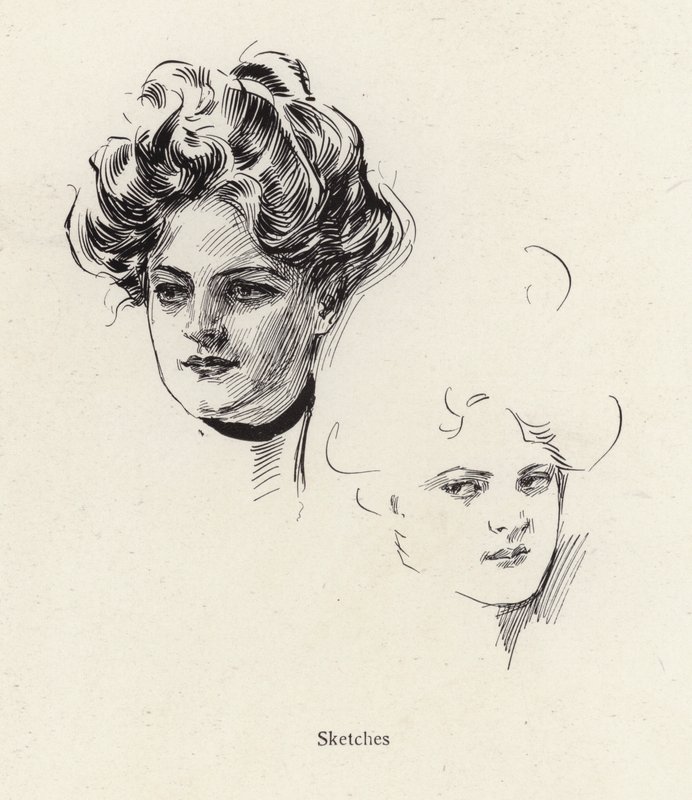 Croquis au crayon d