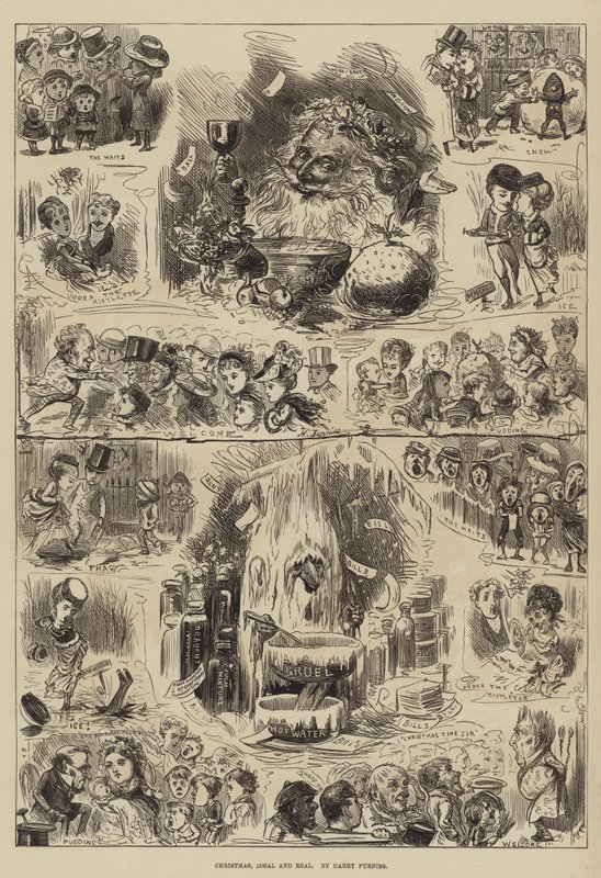 Noël, idéal et réel - Harry Furniss