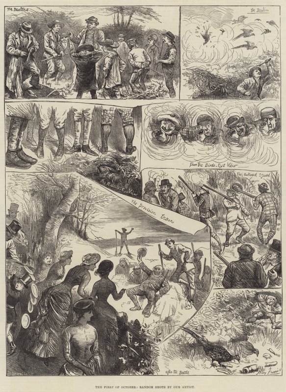 Le premier octobre, coups de feu aléatoires - Harry Furniss