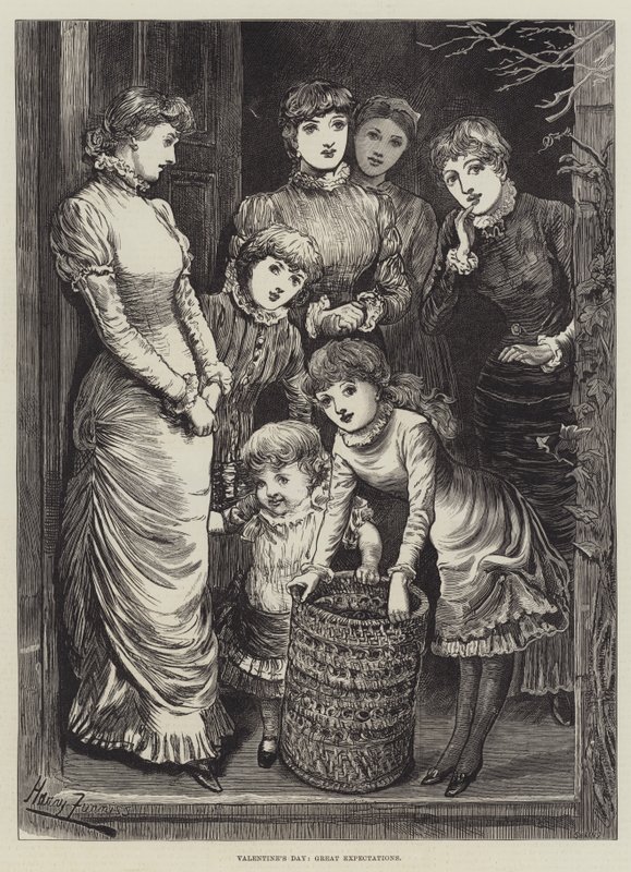La Saint-Valentin, Grandes Espérances - Harry Furniss