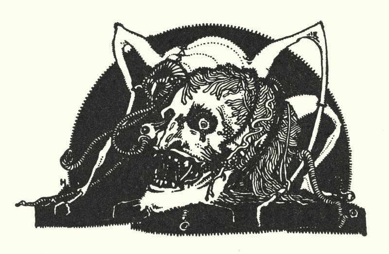 Edgar Allan Poe : Motif de design - Harry Clarke