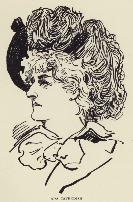Ada Cavendish - Harry Furniss