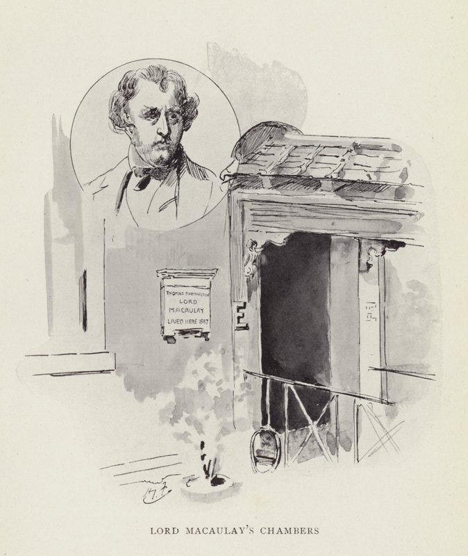 Les chambres de Lord Macaulay - Harry Furniss
