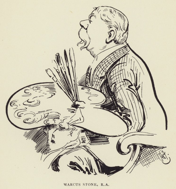 Marcus Stone, RA - Harry Furniss