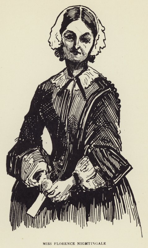 Miss Florence Nightingale - Harry Furniss