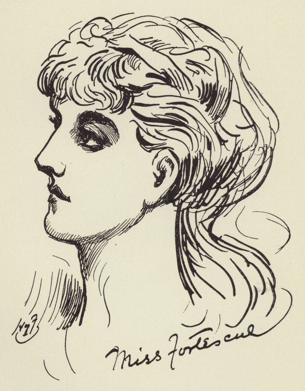 Miss Fortescue - Harry Furniss