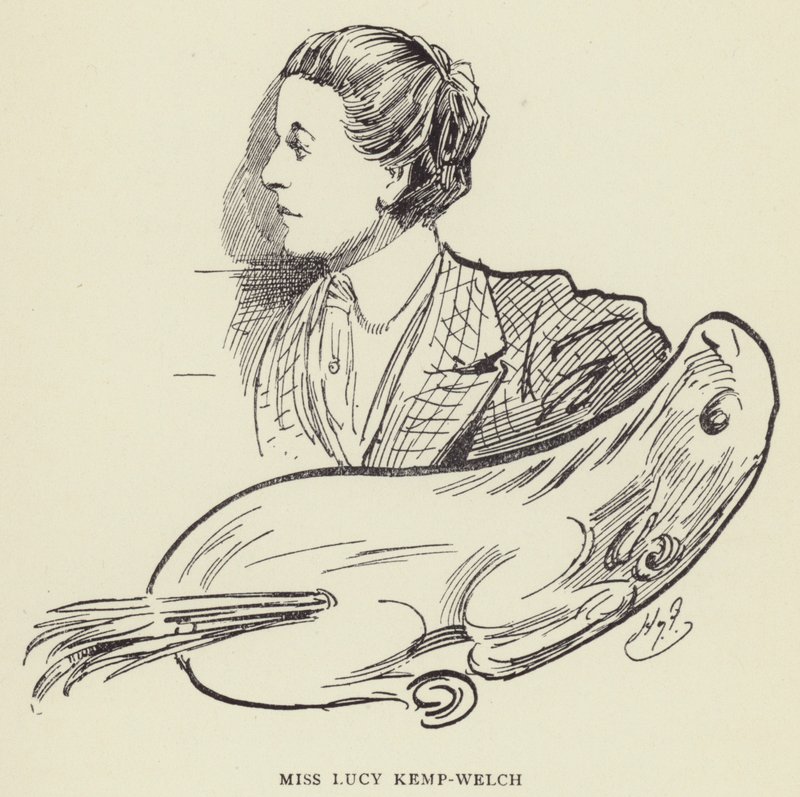 Miss Lucy Kemp-Welch - Harry Furniss
