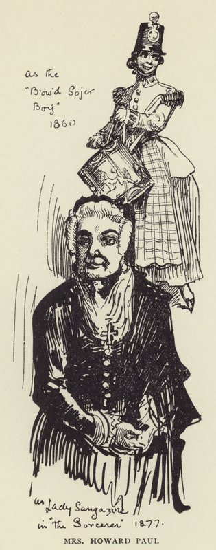 Mme Howard Paul - Harry Furniss